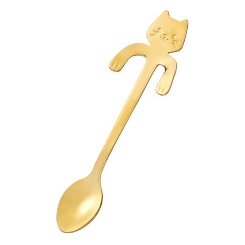 Load image into Gallery viewer, Cute Cat Coffee Spoon
